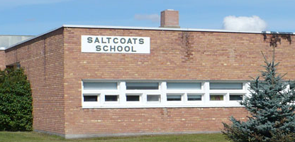 exterior of saltcoats school